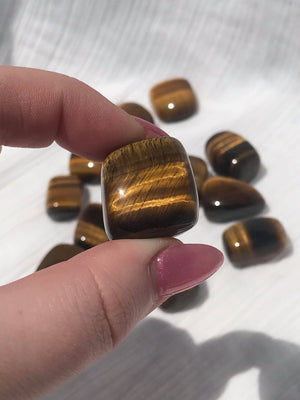 Tigers Eye Tumble - large