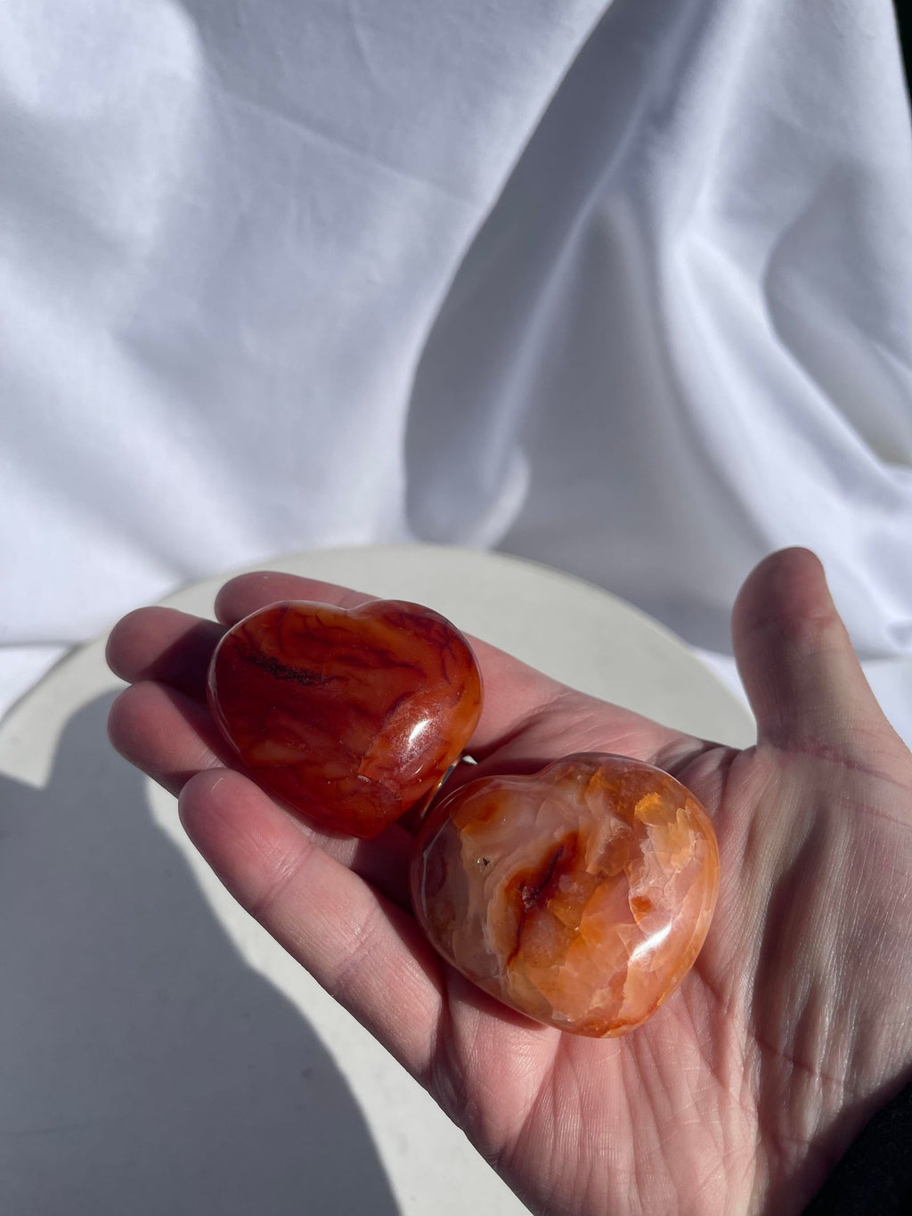 Carnelian Heart - Medium