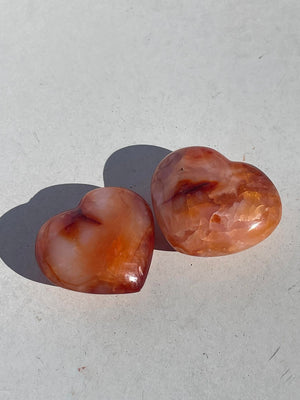 Carnelian Heart - Medium