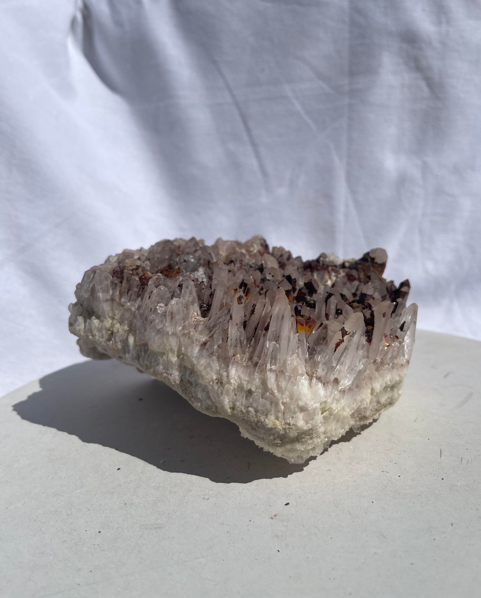 Included Quartz Cluster 001