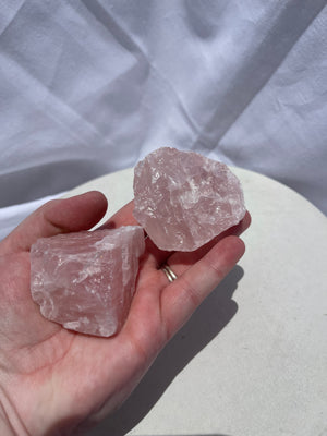 Rose Quartz Rough - Small