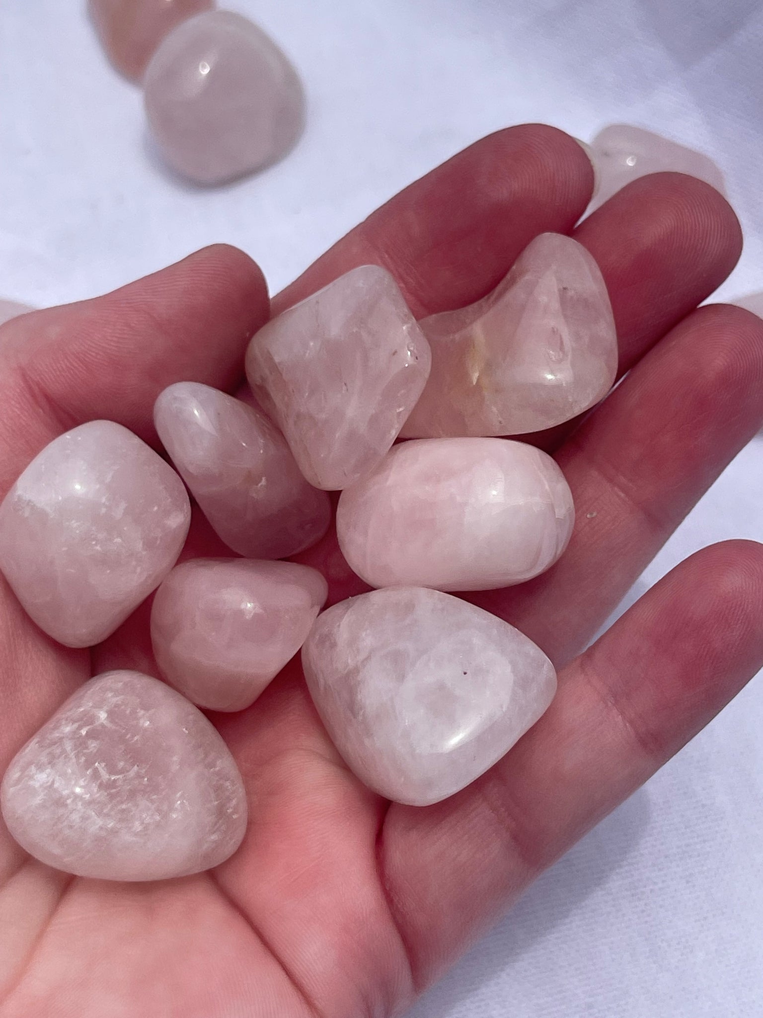 Rose Quartz Tumble - large