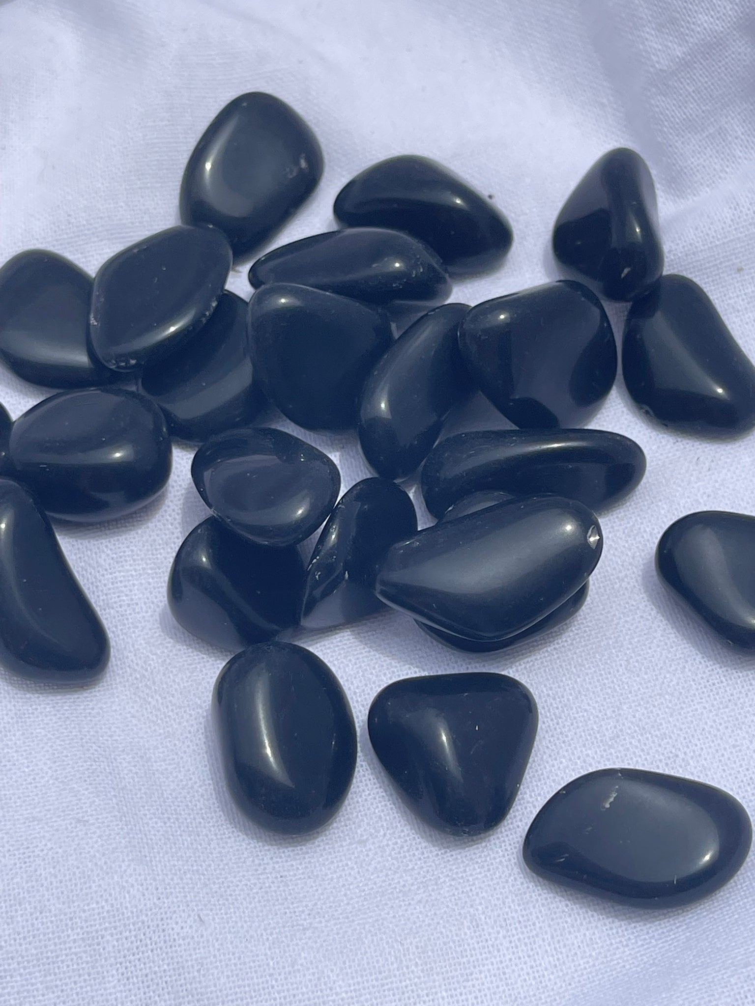 Black Obsidian Tumble - small