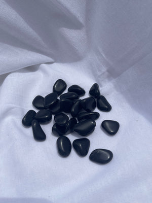 Black Obsidian Tumble - small